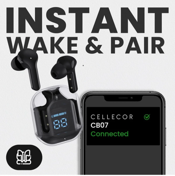 🎧 Crystal Clear Wireless Earbuds | High-Quality Bluetooth Earphones with Stylish Design ✨