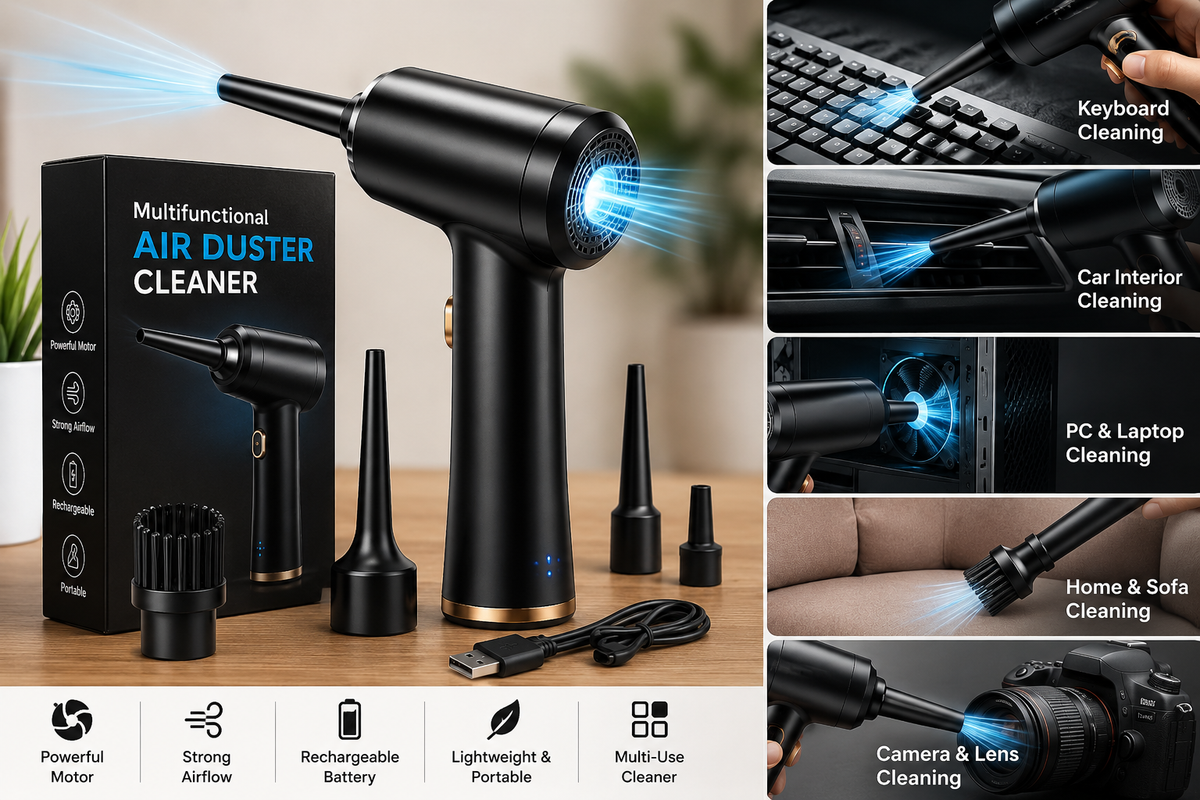 💨 AirBlast Pro™ Multifunctional Air Duster Cleaner ⚡🧹