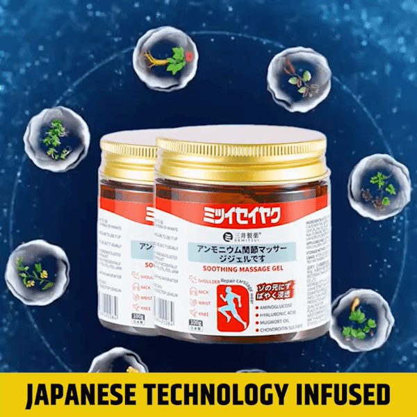 Japanese Herbal Joint & Muscle Relief Gel 🇯🇵🌿💆( Buy 1 Get 1 free )