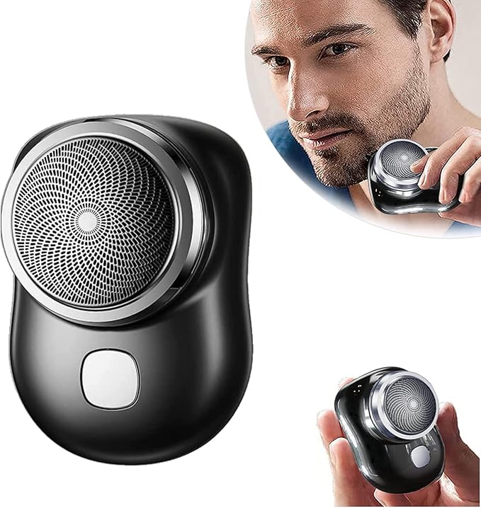 ✨ Mini-Shave Pro™ Portable Electric Shavers for Men 💜