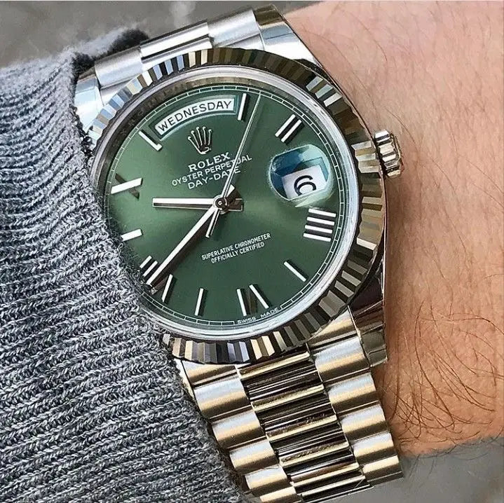 👑 RoleXx_Day-Date Olive Green – Signature Edition 💚✨