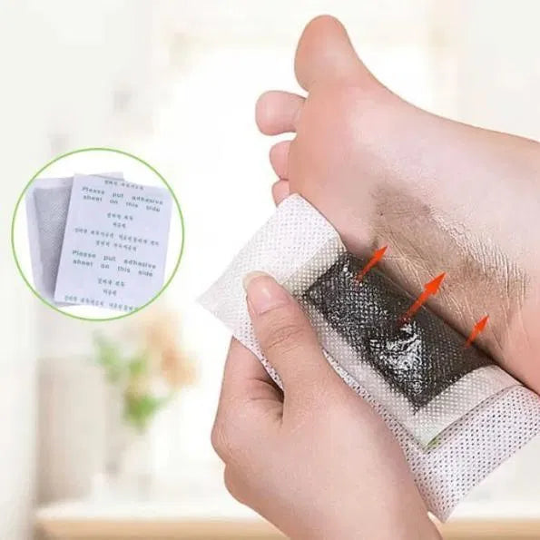 🌿 Detox Foot Patch Pack of 20 (buy 10 get 10 Free)| Overnight Herbal Foot Care for Relaxation & Wellness 🦶✨