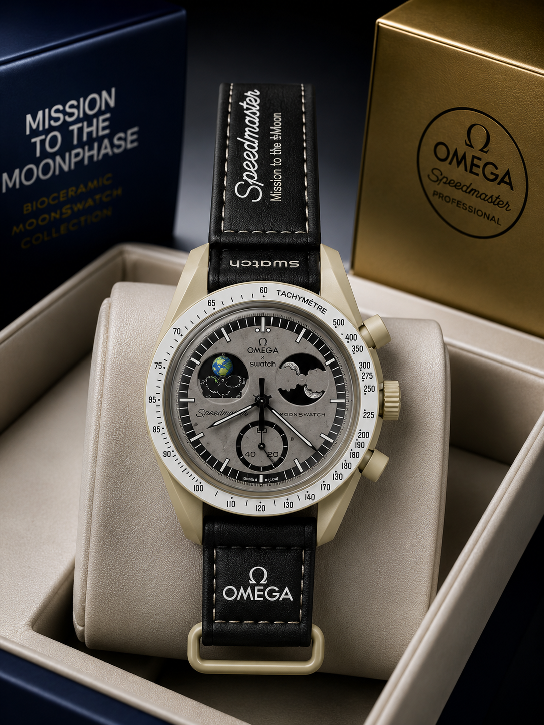 ⌚ Premium Moonphase Style Watch ✨