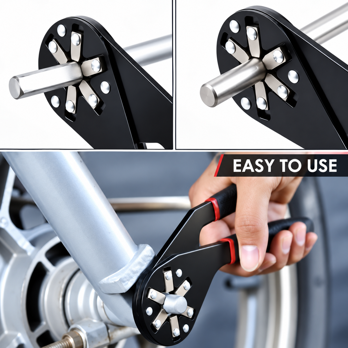 🔧Nut Bolt Wrench - Universal Multi-Size Adjustable Tool