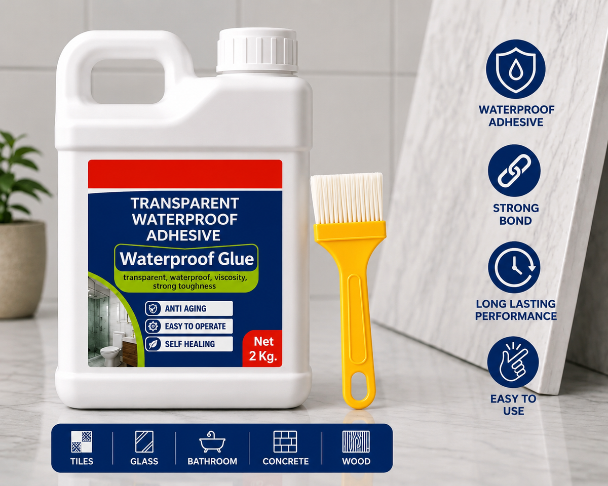 💧🏠 Transparent Waterproof Adhesive Glue | Instant Leak Repair Sealant 🛠️✨