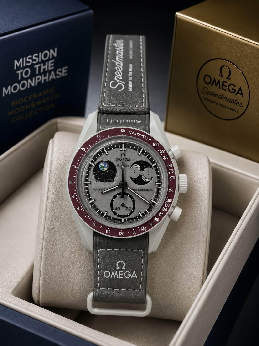 ⌚ Premium Moonphase Style Watch ✨